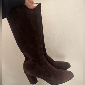 Zimmermann brown suede boots